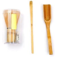3 Piezas De Juego De Té Matcha Revuelva Té Cuchara De Té Cuchara De Té De Bambú Tradicional De Arte Crafts
